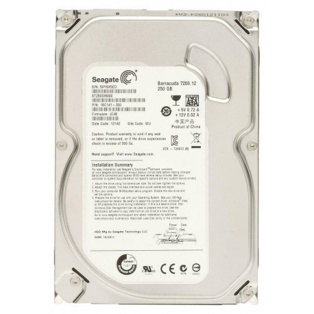 هارد دیسک اینترنال کامپیوتر سیگیت Seagate ظرفیت 250 گیگابایت