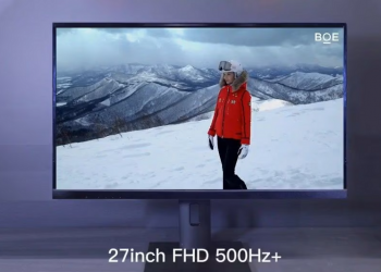 نمایشگر 500 هرتز BOE رونمایی شد